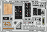 491182 B-17F radio compartment (HKM) 1/48 by EDUARD