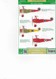 D32006 Die roten Flieger Fokker Dr.1 decals 1/32 by EDUARD