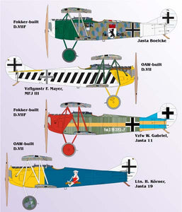 48-043 Fokker D.VII Part 4. 1/48 by LIFELIKE