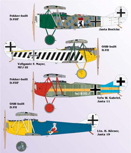 32-018 Fokker D.VII Part 3. 1/32 by LIFELIKE