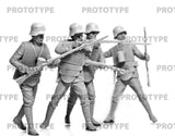 35722 WWI German Infantry in armor 1/35 by ICM