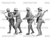 35722 WWI German Infantry in armor 1/35 by ICM