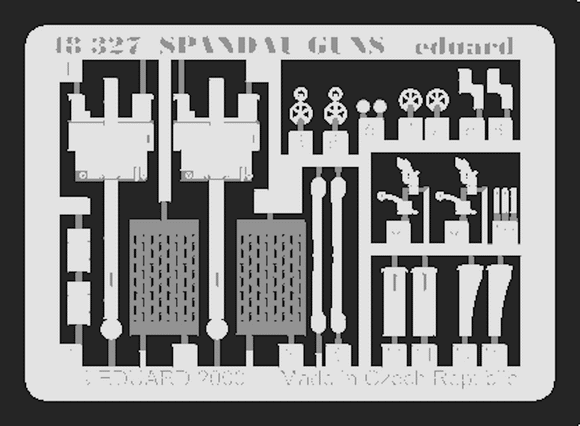 48327 SPANDAU GUNS 1/48 by EDUARD