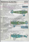 72-294 Hannover CL.III/IIIa 1/72 by PRINT SCALE