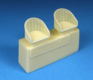 BR72257 British Wicker Seats - No Belts 1/72 by BARRACUDA