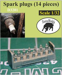 D3201 Spark Plugs (14 Pieces) 1/32 by TAURUS