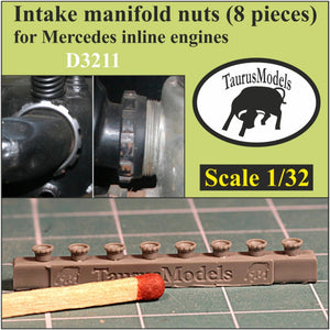 D3211 Intake Manifold Nuts (8 pieces) 1/32 by TAURUS