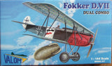 14403 FOKKER D.VII Dual Combo 1/144 by VALOM