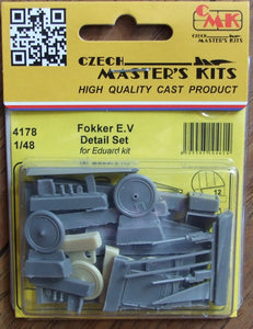 4178 Fokker E.V Detail Set for Eduard kit 1/48 by CMK