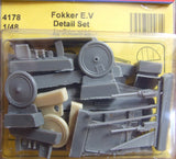 4178 Fokker E.V Detail Set for Eduard kit 1/48 by CMK