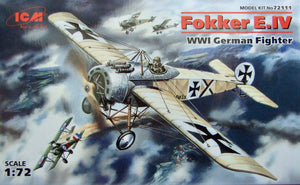 72111 FOKKER E.IV 1/72 by ICM