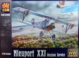 32003 NIEUPORT XXI Russian Service 1/32 by COPPER STATE MODELS