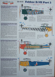 32-018 Fokker D.VII Part 3. 1/32 by LIFELIKE