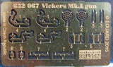 632067 Vickers Mk.I WW1 gun 1/32 by EDUARD