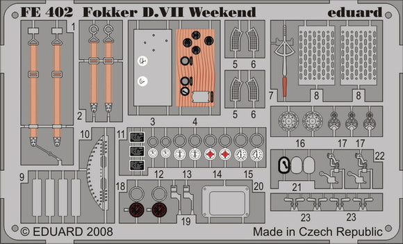 FE402 FOKKER D.VII WEEKEND 1/48 by EDUARD