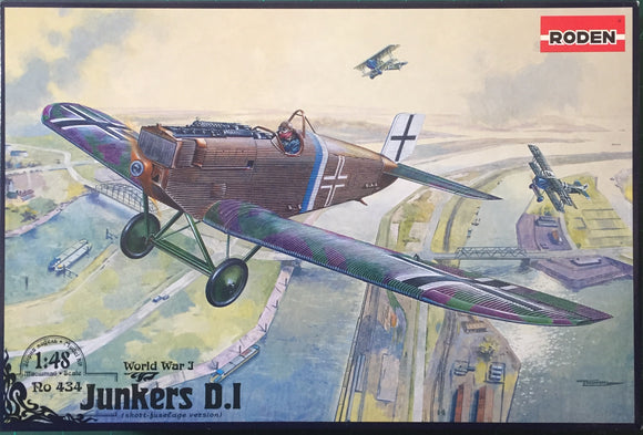 434 JUNKERS D.I (short-fuselage version) 1/48 by RODEN