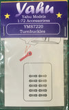 YMS7220 Turnbuckles 1/72 by YAHU MODELS