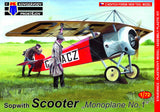 KPM72165 Sopwith Scooter 'Monoplane No.1' 1/72 by KOVOZVODY PROSTEJOV