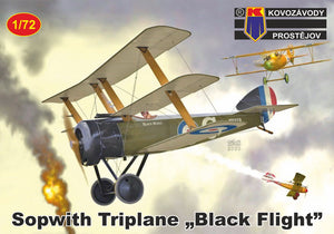 KPM0181 SOPWITH TRIPLANE ‘Black Flight’ 1/72 by KOVOZAVODY PROSTEJOV