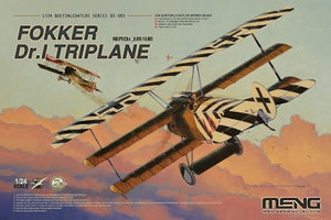 QS-003 Fokker Dr.1 Triplane 1/24 by MENG