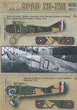 48-047 SPAD XII-XIII Part 2. 1/48 by PRINT SCALE
