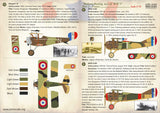 72-225 BALLOON BUSTING ACES of WWI Part 2. France 1/72 by PRINT SCALE