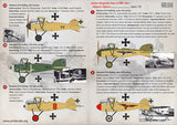 72-316 Austro-Hungarian Aces of WWI Part 1. Albatros Fighters 1/72 PRINT SCALE