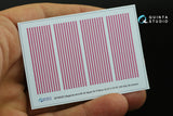 QP48003 Magenta aircraft rib tapes for Fokker Dr. (F) 1 - D.VII 3D 1/32 by QUINTA STUDIO