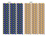 32001 German Lozenge 5-colour upper/lower 1/32 b y FCM