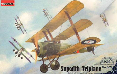 609 SOPWITH TRIPLANE 1/32 by RODEN