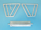 48223 Fokker D.VII Landing Gear (Eduard) 1/48 by SCALE AIRCRAFT CONVERSIONS