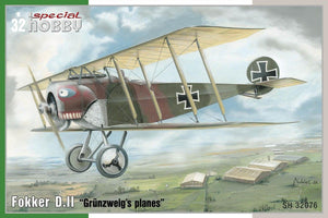 SH 32076 Fokker D.II "Grünzweig's planes" 1/32 by SPECIAL HOBBY