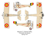 14420 NIEUPORT 11 vs FOKKER E.III (Duals in the sky) 1/144 by VALOM