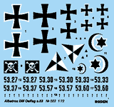 022 ALBATROS D.III Oeffag s.53.2 1/72 by RODEN
