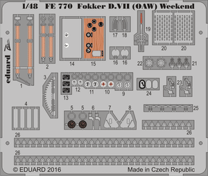 FE770 FOKKER D.VII OAW WEEKEND 1/48 by EDUARD